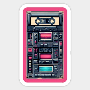 Cassette Deck Sticker